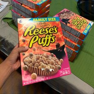 Travis Scott Reeses Puffs Cereal Rare Limited
